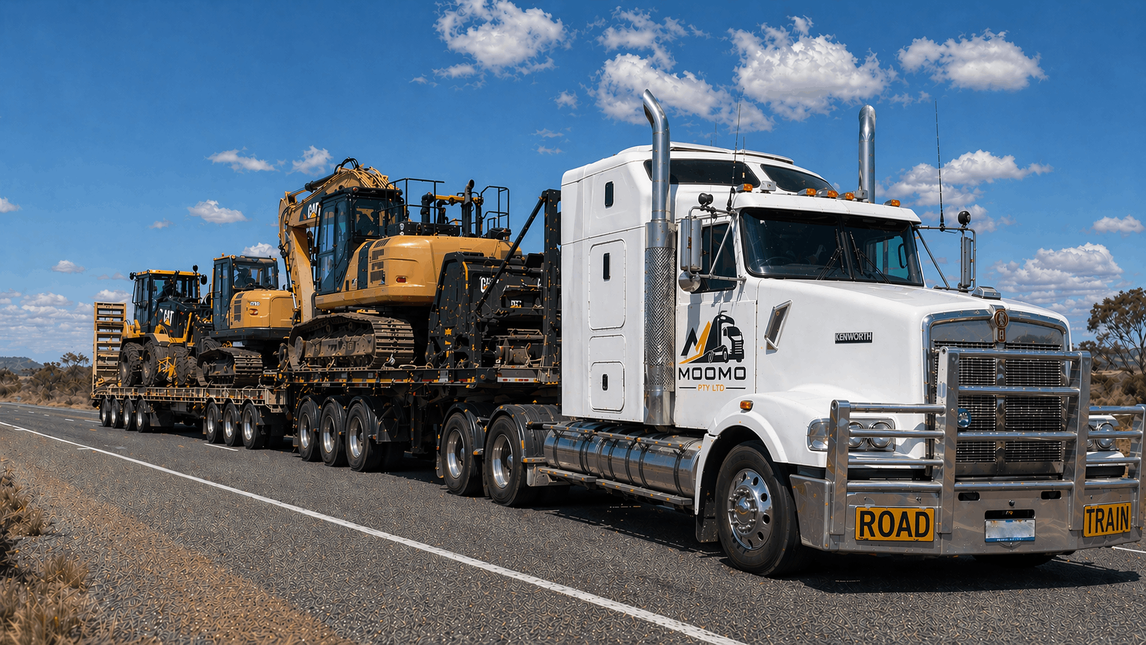 MOOMO heavy machinery transport